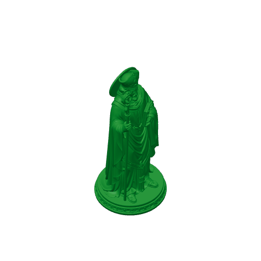 Saint Alberic I of Utrecht - Devotional Statue.3mf