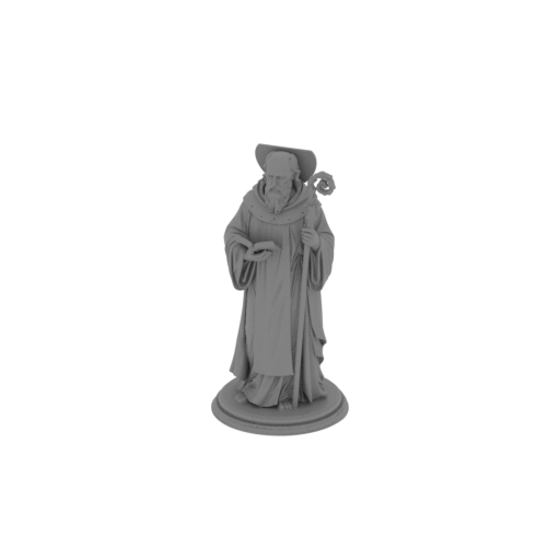 Saint Alberic of Cîteaux - Devotional Statue.stl