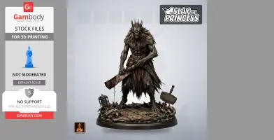 The Beast - Slay the Princess - Character Figure STL