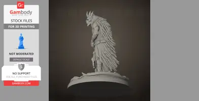 The Beast - Slay the Princess - Character Figure STL