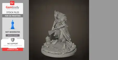 The Beast - Slay the Princess - Character Figure STL