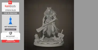 The Beast - Slay the Princess - Character Figure STL