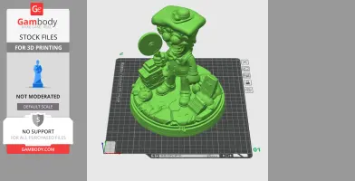 Pizzahead - Pizza Tower - Character Figure STL