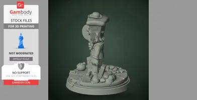Pizzahead - Pizza Tower - Character Figure STL