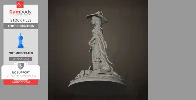The Witch - Slay the Princess - Character Figure STL