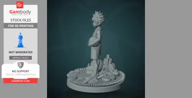 Kel - Omori - Character Figure STL