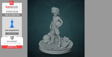 Kel - Omori - Character Figure STL