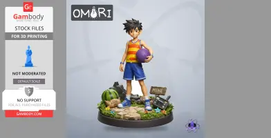 Kel - Omori - Character Figure STL