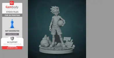 Kel - Omori - Character Figure STL