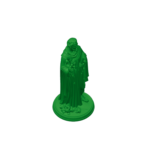 Saint Albert of Genoa - Devotional Statue.3mf