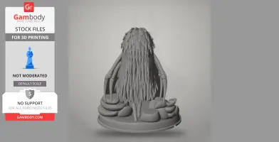 Widow - Hollow Knight: Silksong - Character Figure STL