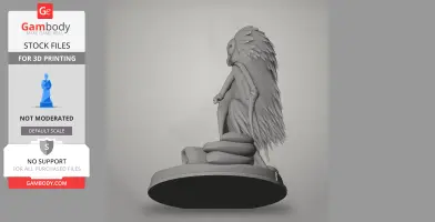 Widow - Hollow Knight: Silksong - Character Figure STL