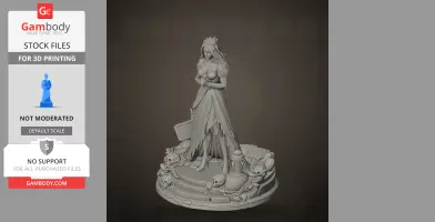 The Damsel - Slay the Princess - Character Figure STL