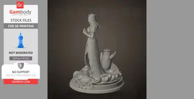 The Damsel - Slay the Princess - Character Figure STL