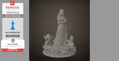 The Damsel - Slay the Princess - Character Figure STL