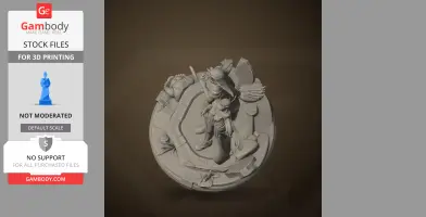 Fuxi & Nuwa - Nine Sols - Character Figure STL