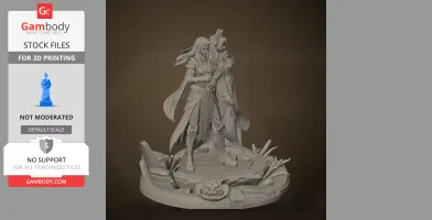 Fuxi & Nuwa - Nine Sols - Character Figure STL