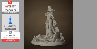 Fuxi & Nuwa - Nine Sols - Character Figure STL