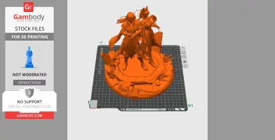 Fuxi & Nuwa - Nine Sols - Character Figure STL