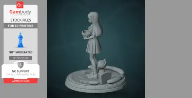 Mari - Omori - Character Figure STL