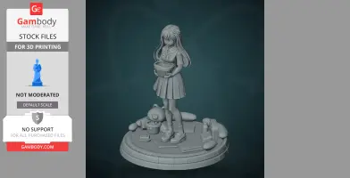 Mari - Omori - Character Figure STL