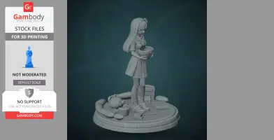 Mari - Omori - Character Figure STL