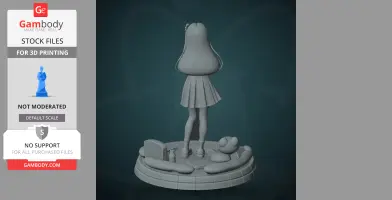 Mari - Omori - Character Figure STL