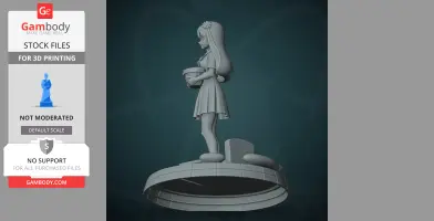 Mari - Omori - Character Figure STL