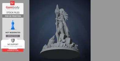 Sciel - Clair Obscur: Expedition 33 - Character Figure STL