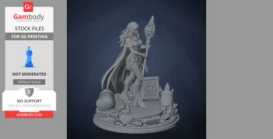 Sciel - Clair Obscur: Expedition 33 - Character Figure STL