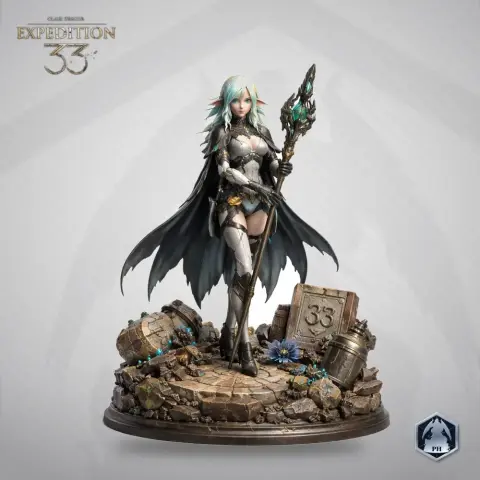 Sciel - Clair Obscur: Expedition 33 - Character Figure STL