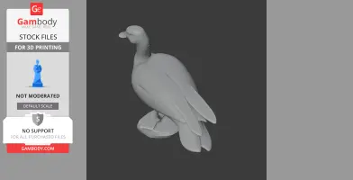 Australian shelduck - Prehistoric Animal STL