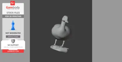 Australian shelduck - Prehistoric Animal STL