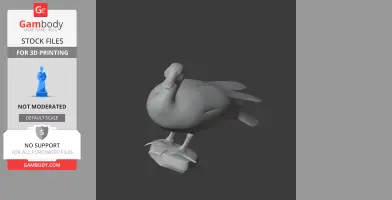 Australian shelduck - Prehistoric Animal STL