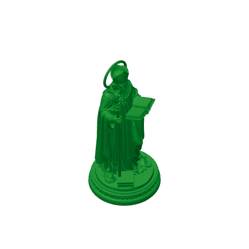 Saint Albertus Magnus - Devotional Statue.3mf