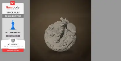 Kuafu - Nine Sols - Character Figure STL