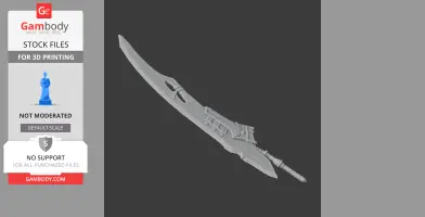 Hope Blade IV Monster Hunter Wilds - Cosplay Prop STL