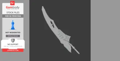 Hope Blade IV Monster Hunter Wilds - Cosplay Prop STL