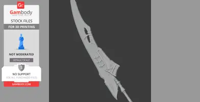 Hope Blade IV Monster Hunter Wilds - Cosplay Prop STL