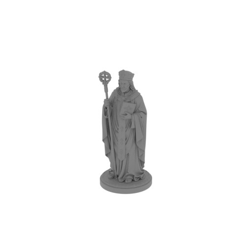 Saint Alchmund of Hexham - Devotional Statue.stl