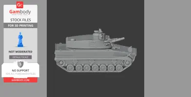 2S31 Vena - Tank Model STL