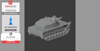 2S31 Vena - Tank Model STL