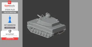 2S31 Vena - Tank Model STL