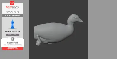 Australian wood duck - Prehistoric Animal STL
