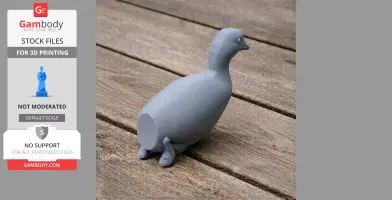 Australian wood duck - Prehistoric Animal STL