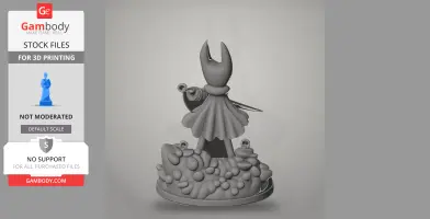 Pilgrim - Hollow Knight: Silksong - Character Figure STL