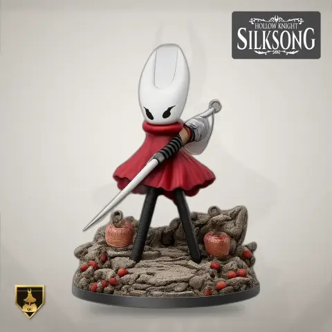 Pilgrim - Hollow Knight: Silksong - Character Figure STL
