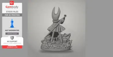 Pilgrim - Hollow Knight: Silksong - Character Figure STL