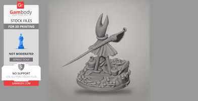 Pilgrim - Hollow Knight: Silksong - Character Figure STL