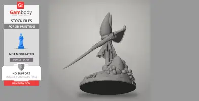 Pilgrim - Hollow Knight: Silksong - Character Figure STL